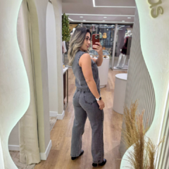 Wide Leg Jeans Carbono