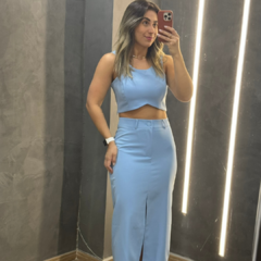 Conjunto Saia Midi Colors na internet