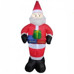 Papai Noel Inflável 2,40 Mtrs Enfeite E Decoração De Natal - comprar online