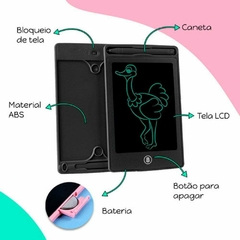 Lousa Magica - Tablet Lcd 8.5 - Polegadas Escrever, Pintar e Desenhar U / 8,5 - comprar online
