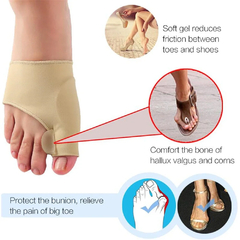 Ortopédico Toe Separator, Hallux Valgus Bunion Corrector, Hammer Toe Straighten - loja online