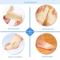 Ortopédico Toe Separator, Hallux Valgus Bunion Corrector, Hammer Toe Straighten