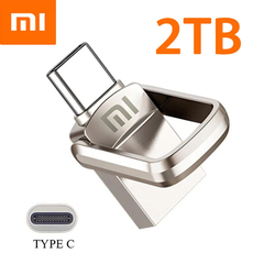 Pendrive Xiaomi 2TB - U Disk USB 3.1 Tipo-C Interface Memória, Telefone celular, Computador