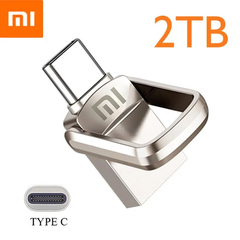 Pendrive Xiaomi 2TB - U Disk USB 3.1 Tipo-C Interface Memória, Telefone celular, Computador