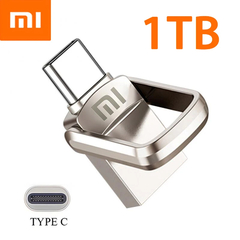 Pendrive Xiaomi 2TB - U Disk USB 3.1 Tipo-C Interface Memória, Telefone celular, Computador - TangaShop ofertas l Frete Grátis para todo Brasil