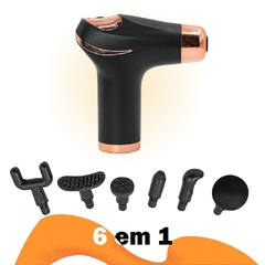 Massageador Elétrico Muscular Vibratório Corporal USB Portátil 6 em 1 - comprar online