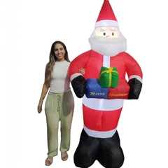 Papai Noel Decoração Natalina - Gigante, Inflável 240 M - Decoracão - comprar online