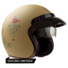 Casco HAWK Abierto 721 Never Give Up Verde Mate (HAM53)