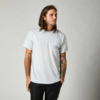 Remera FOX Diamon Plate SS Pkt Tee Gris (1919725821)