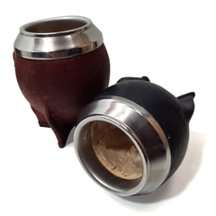 Mate Poro Uruguayo Torpedo Viro Acero - comprar online