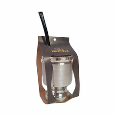 Mate Algarrobo Aluminio Esmerilado COPA con Bombilla - comprar online