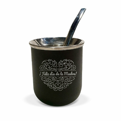 10 MATE ACERO INOXIDABLE VASO PERSONALIZADO - DIA DE LA MADRE - comprar online