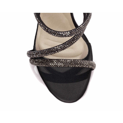 Sandália Tamanco Feminino com Strass TORRCIELLA - 8095A