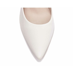 Imagem do Sapato Scarpin Feminino Off White TORRICELLA - 65-01B