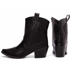 Bota Texana Country Cano Baixo Com Bordados TORRICELLA - 500-559A - loja online