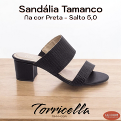 Sandália Tamanco Feminino -Salto 5,0- TORRICELLA - 1944-05A