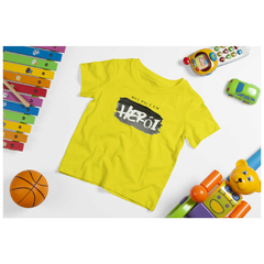 Camiseta Infantil Classic - Meu Pai é um Herói - Cores - loja online