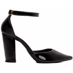 Sapato Scarpin Feminino Verniz Preto TORRICELLA - 65-03A - loja online