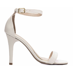 Sandália Feminina Verniz Off White TORRICELLA - 7060B