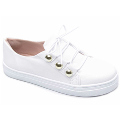 Tênis Slip On Feminino Branco TORRICELLA - 5000-35B