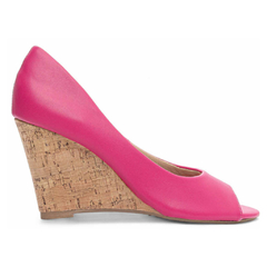 Anabela Plataforma Cunha Feminina Pink TORRICELLA - 105H - loja online