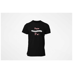 Camiseta Masculina Classic - Super Pai - Preta