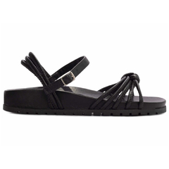 Sandália Papete Birken Preta TORRICELLA - 800-825A - Lu.com Variedades