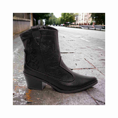 Bota Texana Country Cano Baixo Com Bordados TORRICELLA - 500-559A