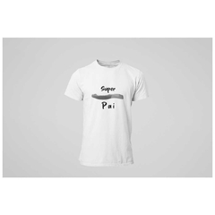 Camiseta Masculina Classic - Super Pai - Branca - comprar online