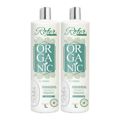 Kit Progressiva Organic Biotina Sem Formol Rofer - 2 X 1L