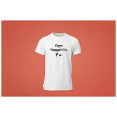 Camiseta Masculina Classic - Super Pai - Branca