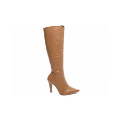 Bota Bico Fino Feminina Caramelo TORRICELLA - 65044C