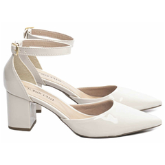 Sapato Scarpin Feminino Off White TORRICELLA - 606B na internet