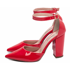 Sapato Scarpin Salto Alto Verniz Vermelho TORRICELLA - 65-03F - comprar online