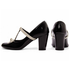 Sapato Boneca Mary Jane Verniz Preto TORRICELLA - 771A - loja online