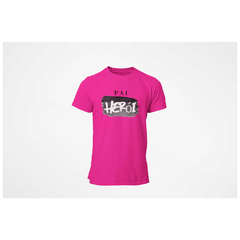 Camiseta Masculina Classic - Pai Herói - Cores na internet