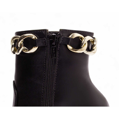 Bota Bico Fino Cano Médio Com Pulseira TORRICELLA - 67065A - comprar online