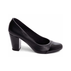 Sapato Scarpin Boneca Bico Redondo Preto TORRICELLA - 769A