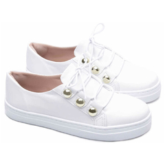 Tênis Slip On Feminino Branco TORRICELLA - 5000-35B na internet