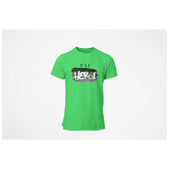 Camiseta Masculina Classic - Pai Herói - Cores - Lu.com Variedades