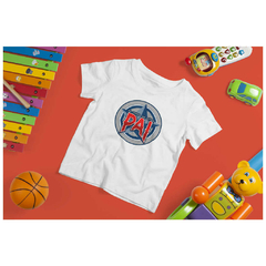 Camiseta Infantil Classic - Eu tenho um Super Pai - Branca