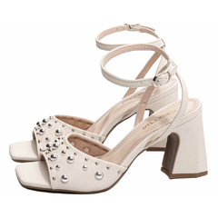 Sandália Feminina Apliques cor Prata TORRICELLA - 60-515B - comprar online