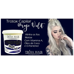 Redutor de Volume Capilar Organico Violeta Trotox - 1KG - Lu.com Variedades