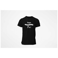 Camiseta Masculina Classic - Super Pai - Preta