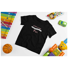 Camiseta Infantil Classic - Eu tenho um Super Pai - Preta