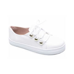 Tênis Slip On Feminino Branco TORRICELLA - 5000-35B