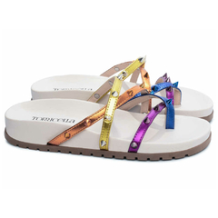 Sandália Papete Birken Multicolor TORRICELLA - 800-826B na internet