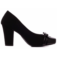 Sapato Scarpin Bico Quadrado Torricella - 911-105A - Lu.com Variedades