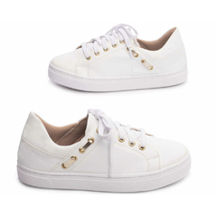 Tênis Feminino Branco TORRICELLA - 5000-59B - loja online