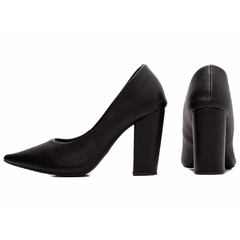 Sapato Scarpin Feminino Preto TORRICELLA - 65-01A - Lu.com Variedades